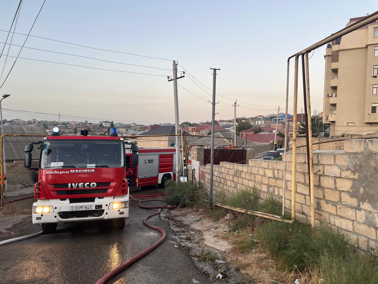 Bakıda dəhşətli YANĞIN