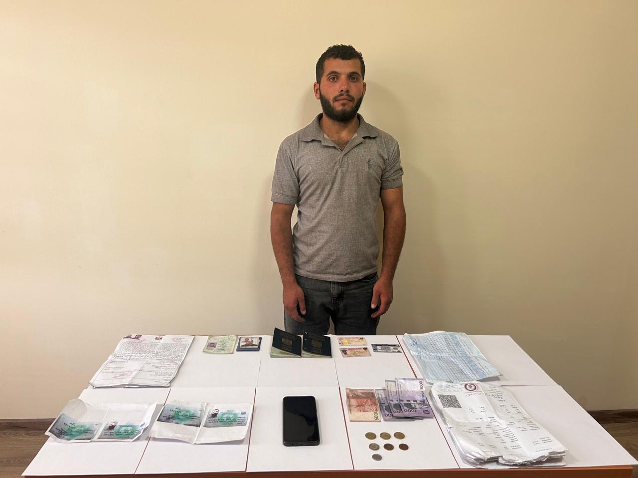 İraq vətəndaşı Ermənistandan Azərbaycana keçməyə cəhd edib