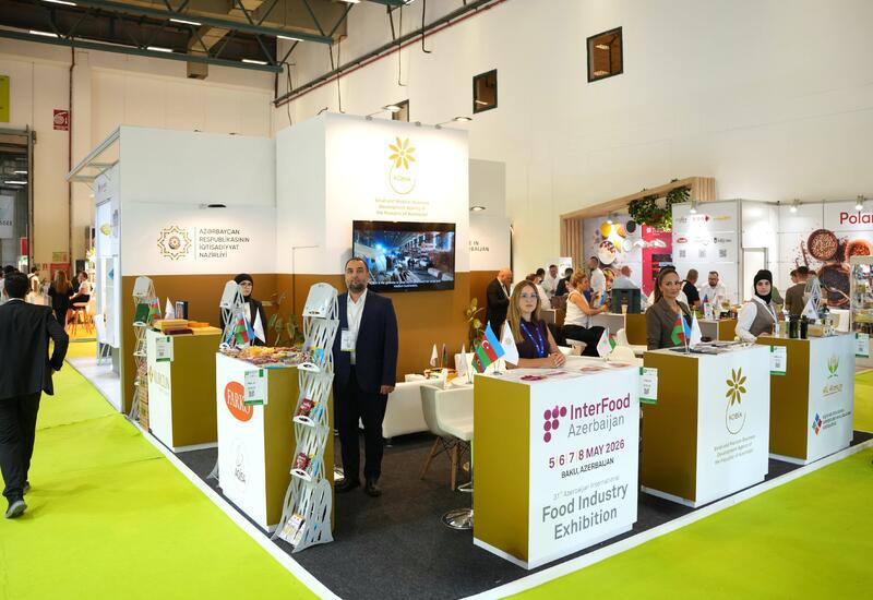 Azərbaycan sahibkarları “WorldFood Istanbul 2025” sərgisində məhsullarını təqdim edirlər