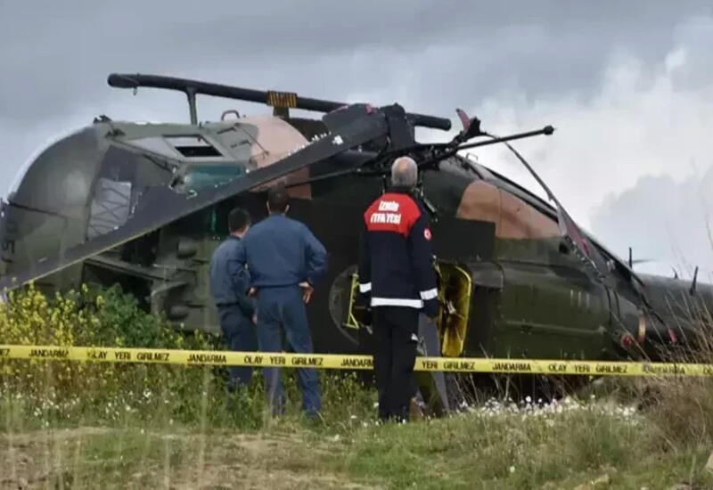 В Турции разбился вертолёт