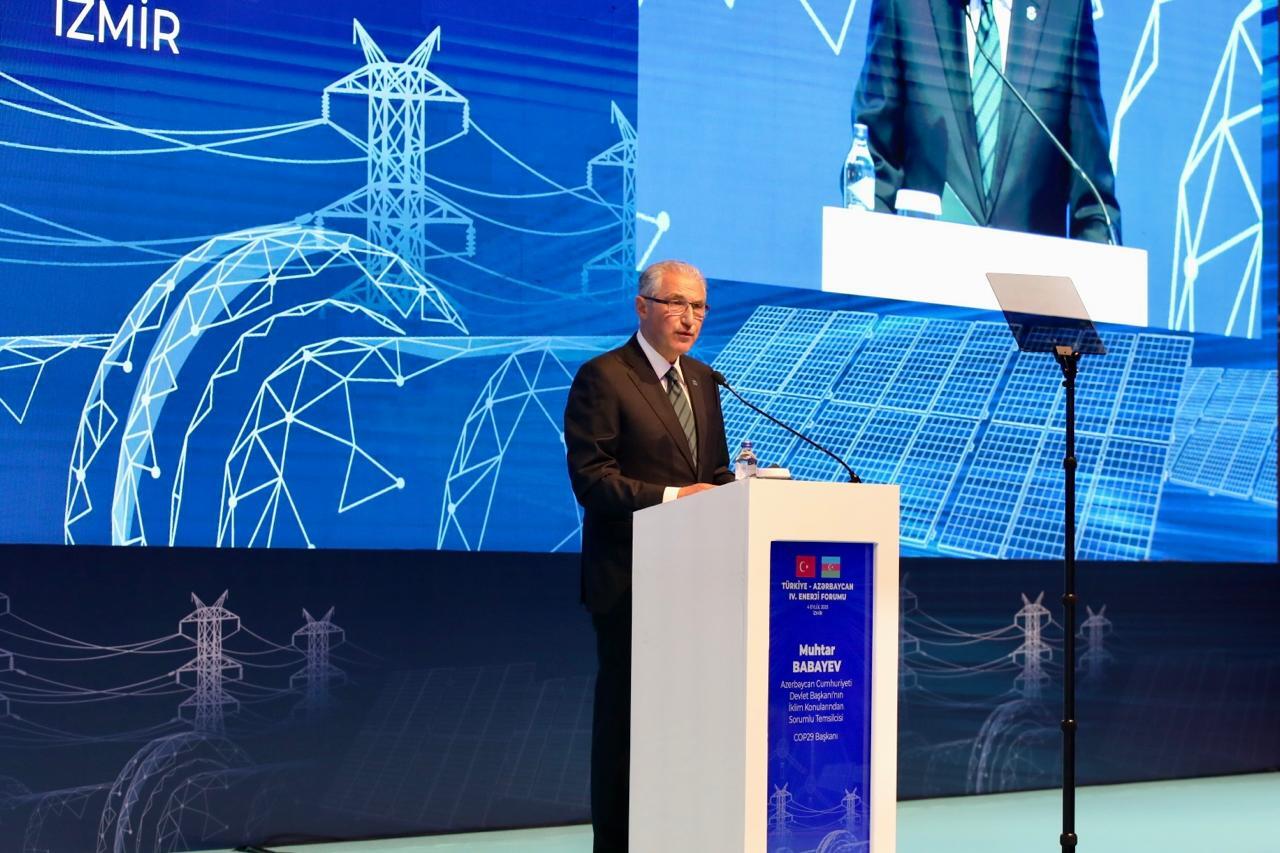 İzmirdə Azərbaycan - Türkiyə IV Enerji Forumu keçirilib