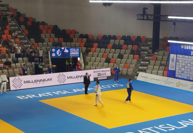 Азербайджанский дзюдоист вышел в финал чемпионата Европы