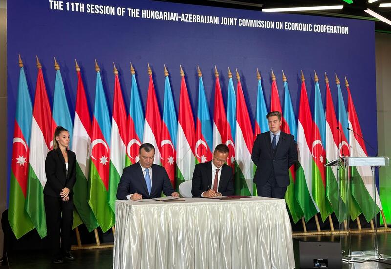 Azərbaycan və Macarıstan Hökumətləri arasında Birgə Komissiyanın XI iclası keçirilib