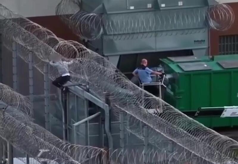 В Германии заключенный попытался сбежать из тюрьмы