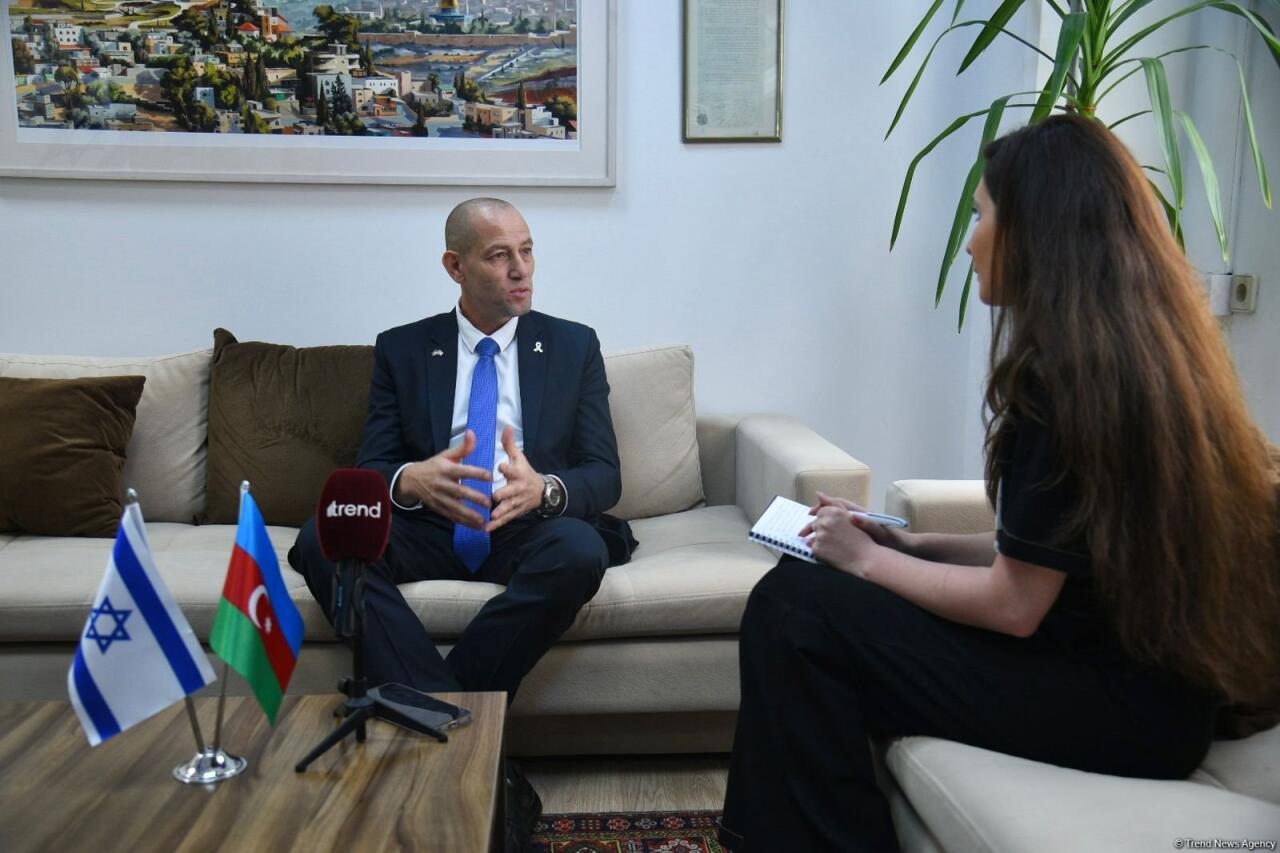 Səfir Ronen Kraus İsrailin Qarabağa investisiyalarının perspektivli istiqamətləri haqqında