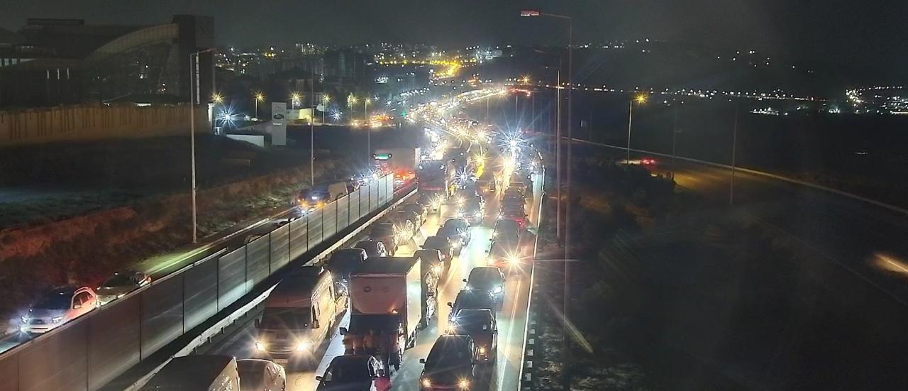 Bakı Kənar Dairəvi yolda qəza