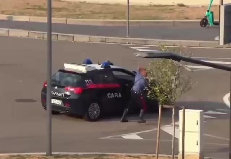 Полиция Италии оперативно задержала албанца после ДТП