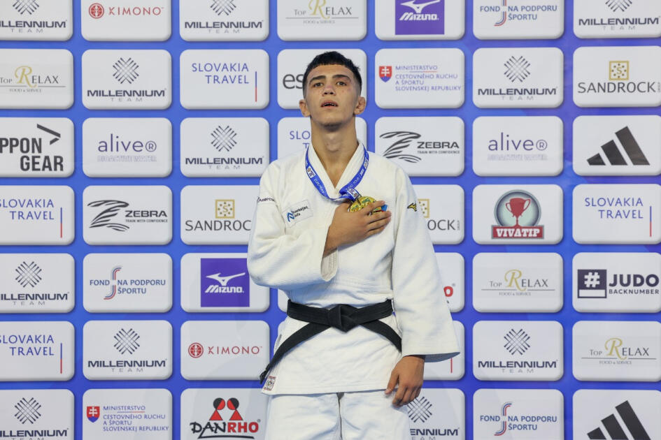 Сборная Азербайджана по дзюдо заняла первое место на чемпионате Европы