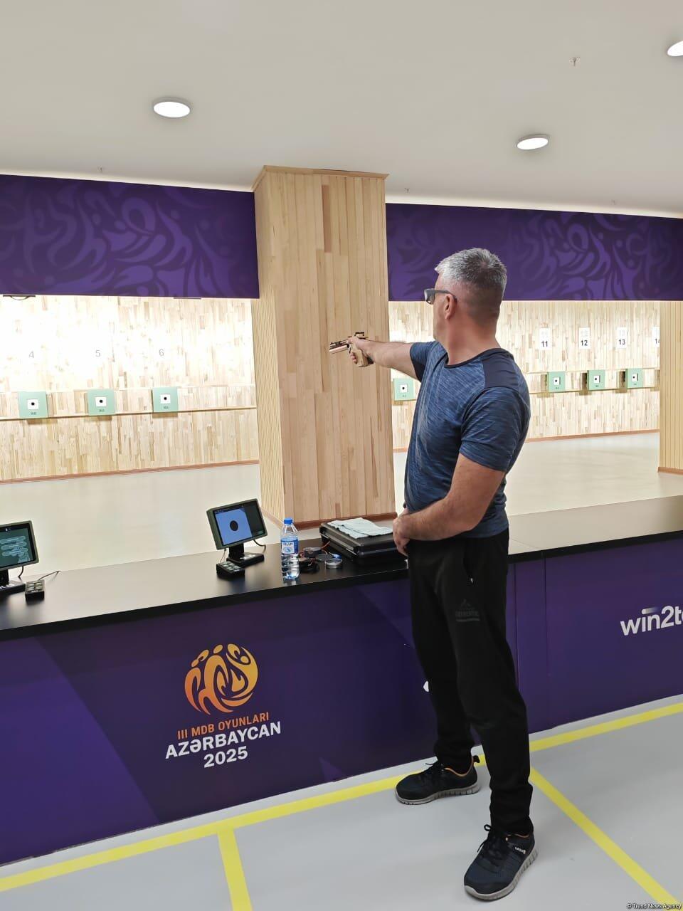 Gəncədə III MDB Oyunlarına test xarakteri daşıyan güllə atıcılığı üzrə çempionat keçirilir