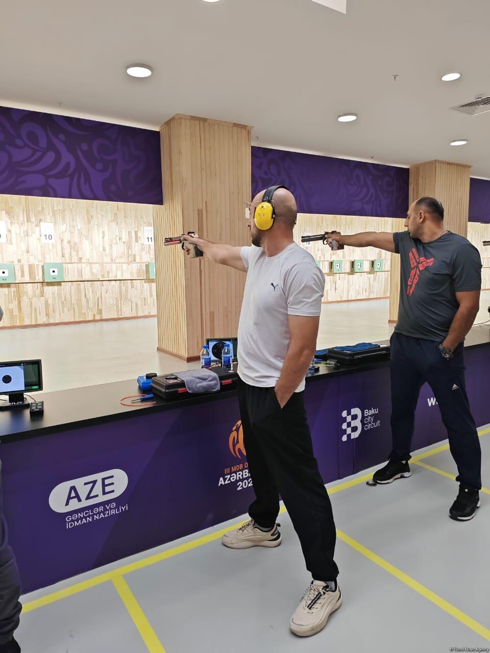 Gəncədə III MDB Oyunlarına test xarakteri daşıyan güllə atıcılığı üzrə çempionat keçirilir