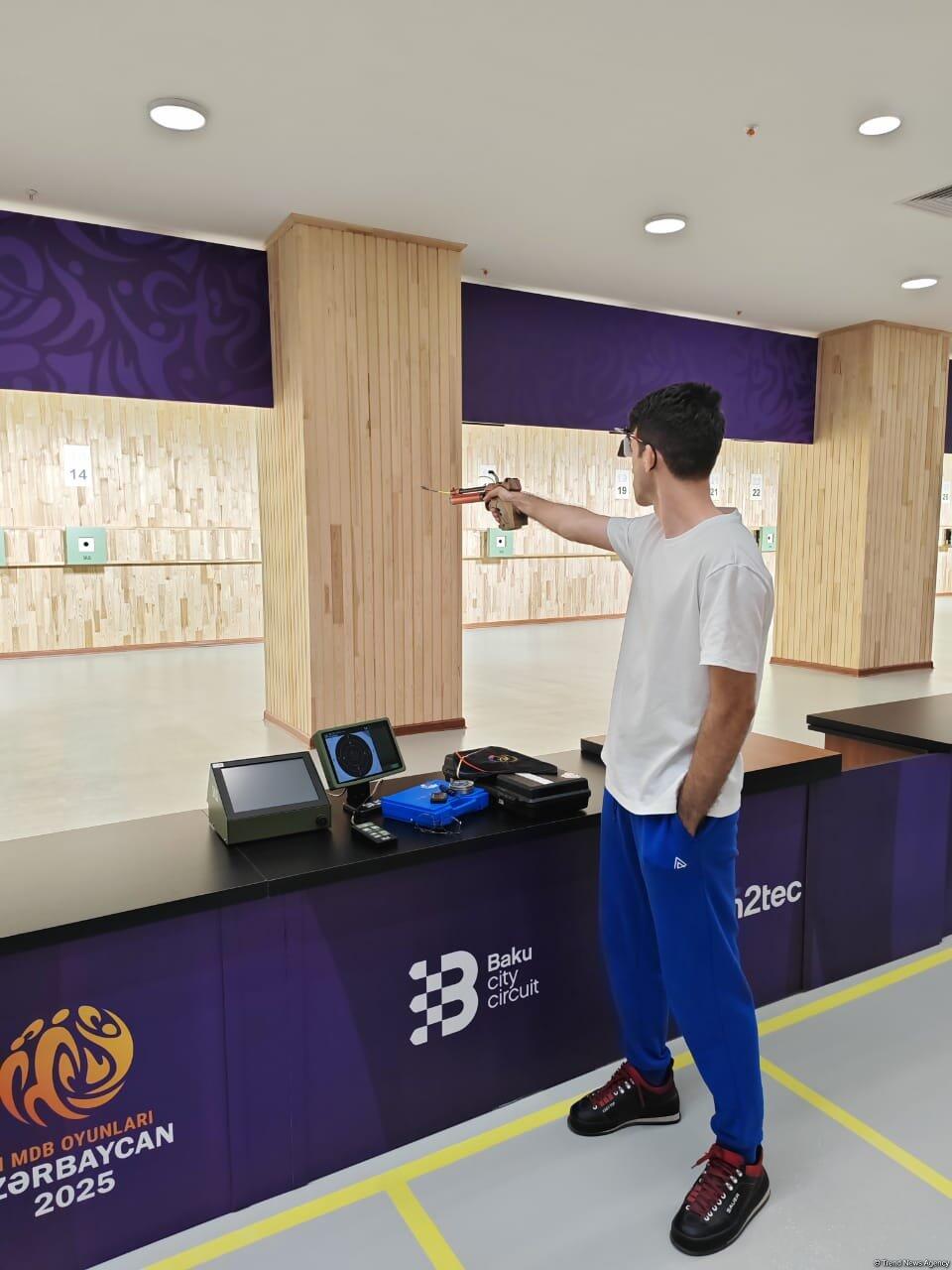Gəncədə III MDB Oyunlarına test xarakteri daşıyan güllə atıcılığı üzrə çempionat keçirilir