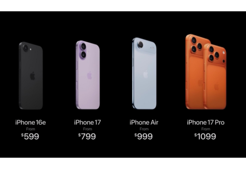 Apple объявила цены на iPhone 17