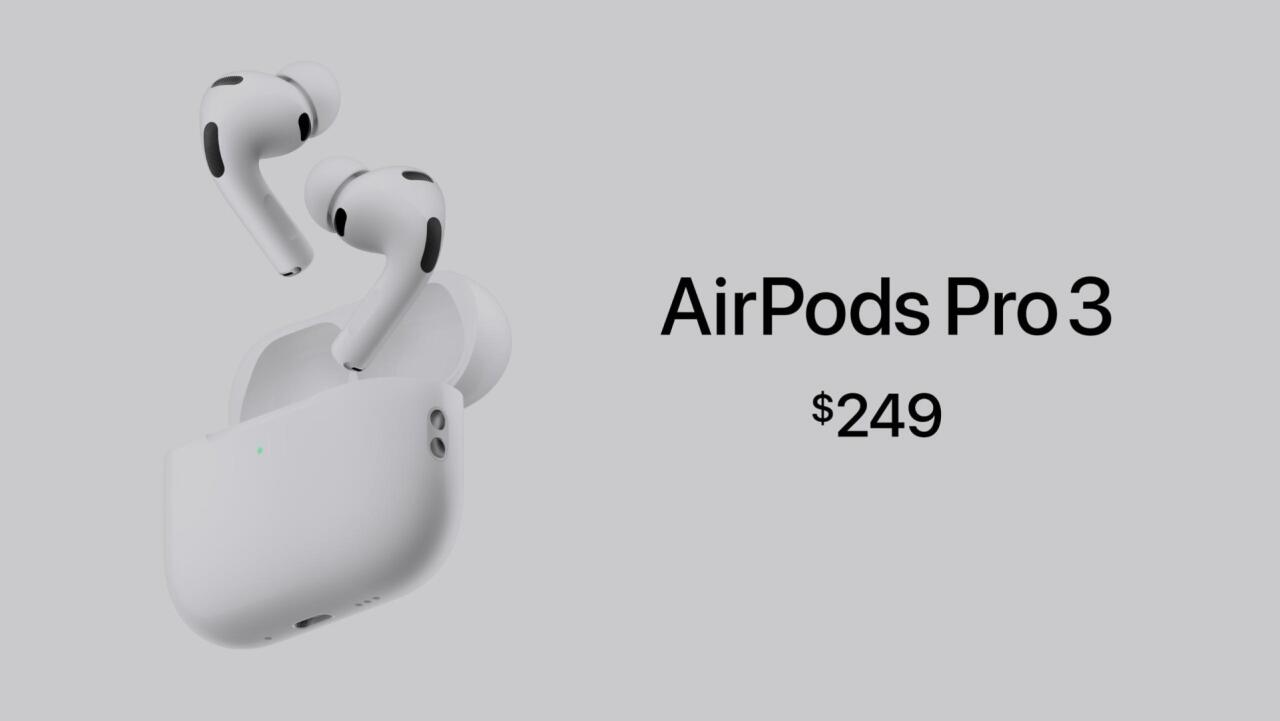 Представлены AirPods Pro 3