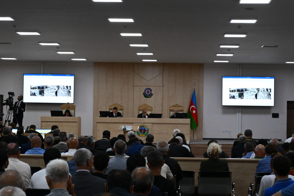 Azərbaycan ərazilərinin Ermənistandan atəşə tutulması, mülki azərbaycanlıların öldürülməsi, girov götürülməsi ilə bağlı sənədlər məhkəmədə elan olunub