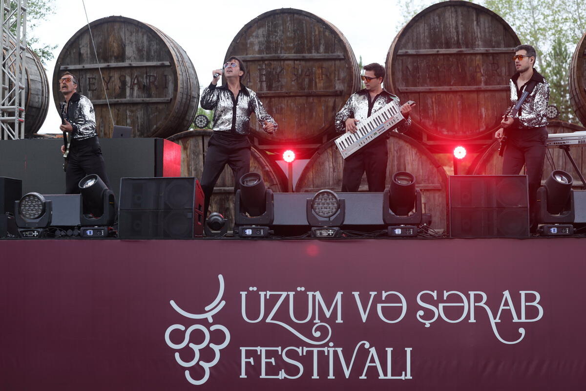 Şamaxıda növbəti Üzüm və Şərab Festivalının açılışı olub
