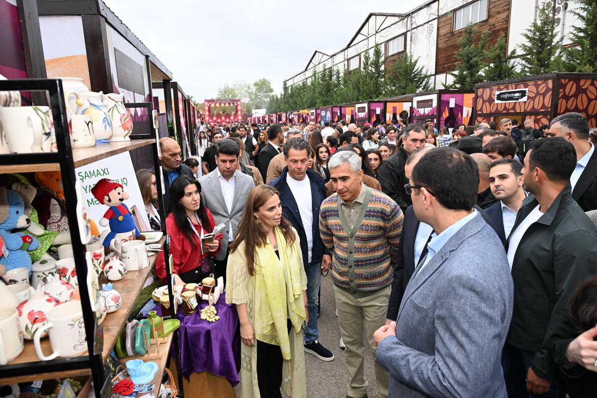 Şamaxıda növbəti Üzüm və Şərab Festivalının açılışı olub