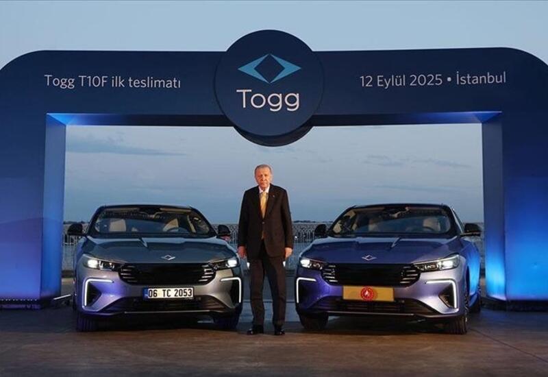 Эрдоган лично протестировал новую модель Togg T10F