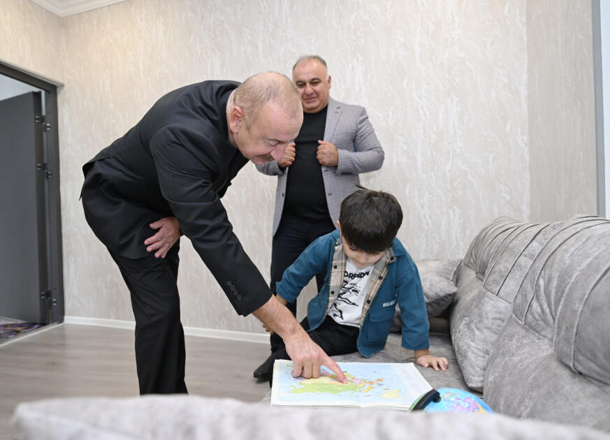 Президент Ильхам Алиев посетил село Шушакенд Ходжалинского района