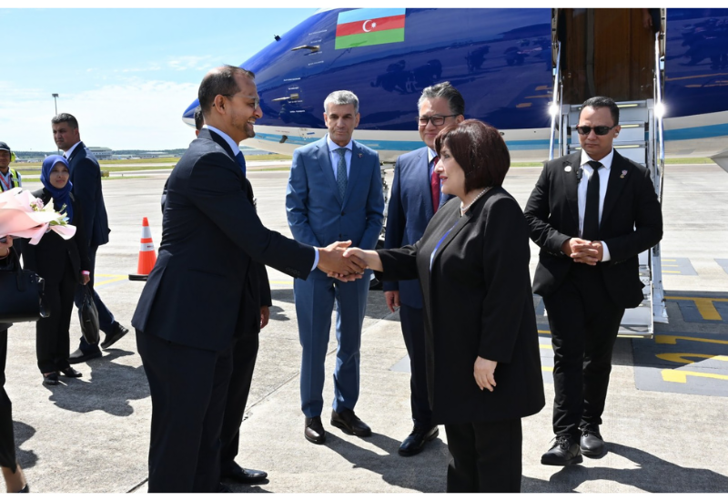 Сахиба Гафарова прибыла в Малайзию