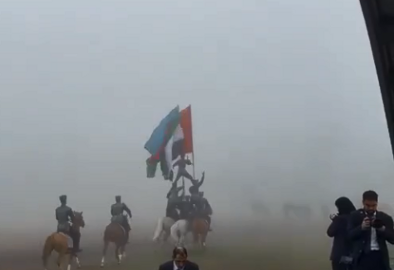 Cıdır düzündə Qarabağ atlarının yürüşü keçirilib
