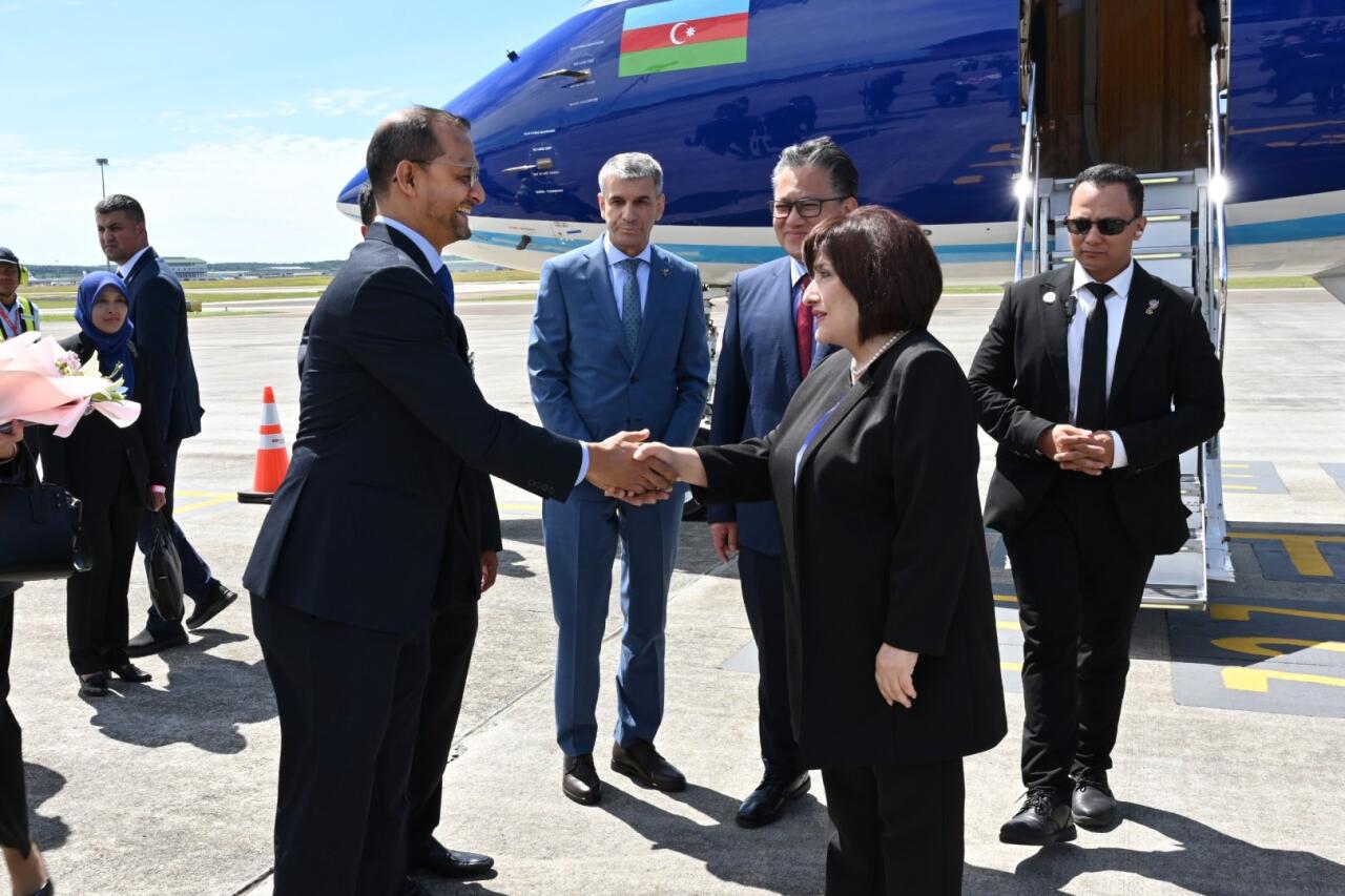 Сахиба Гафарова прибыла в Малайзию