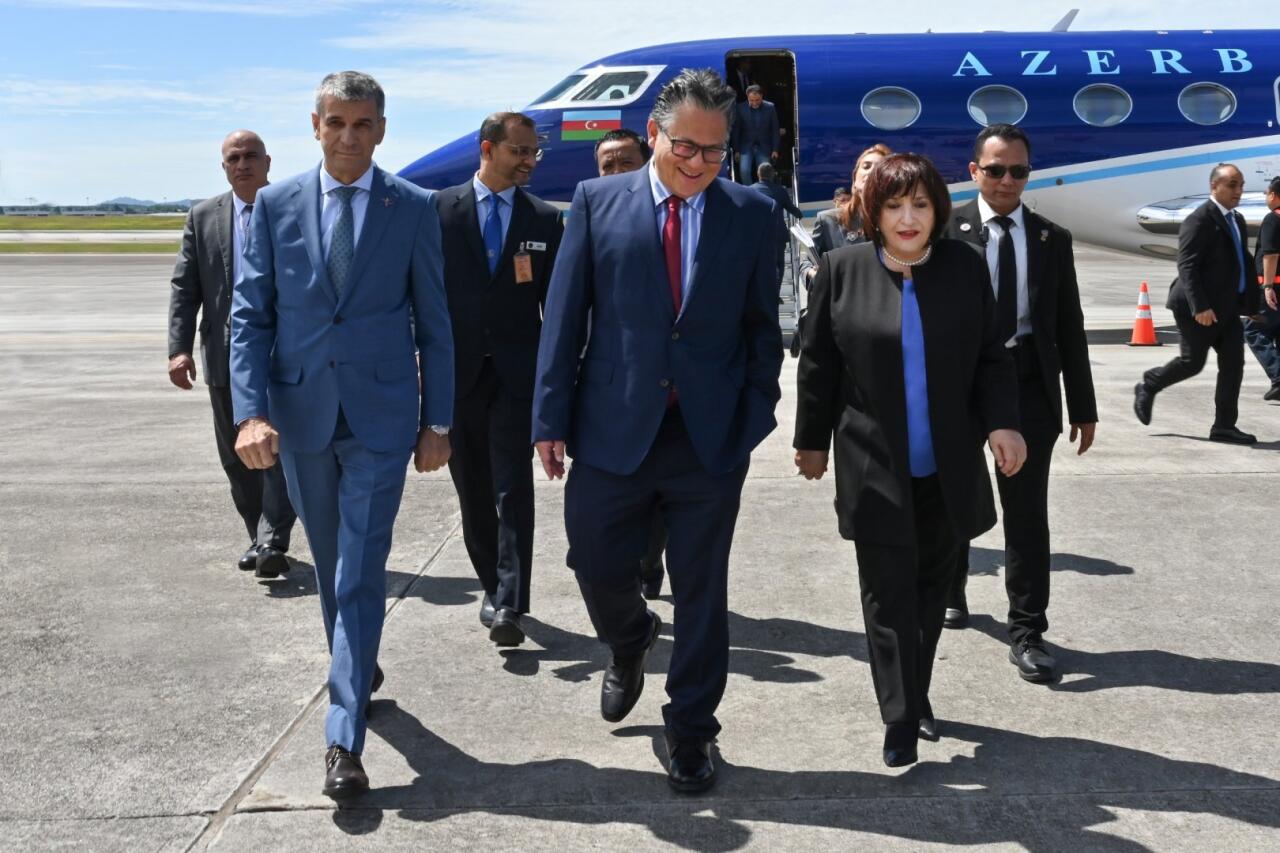 Сахиба Гафарова прибыла в Малайзию
