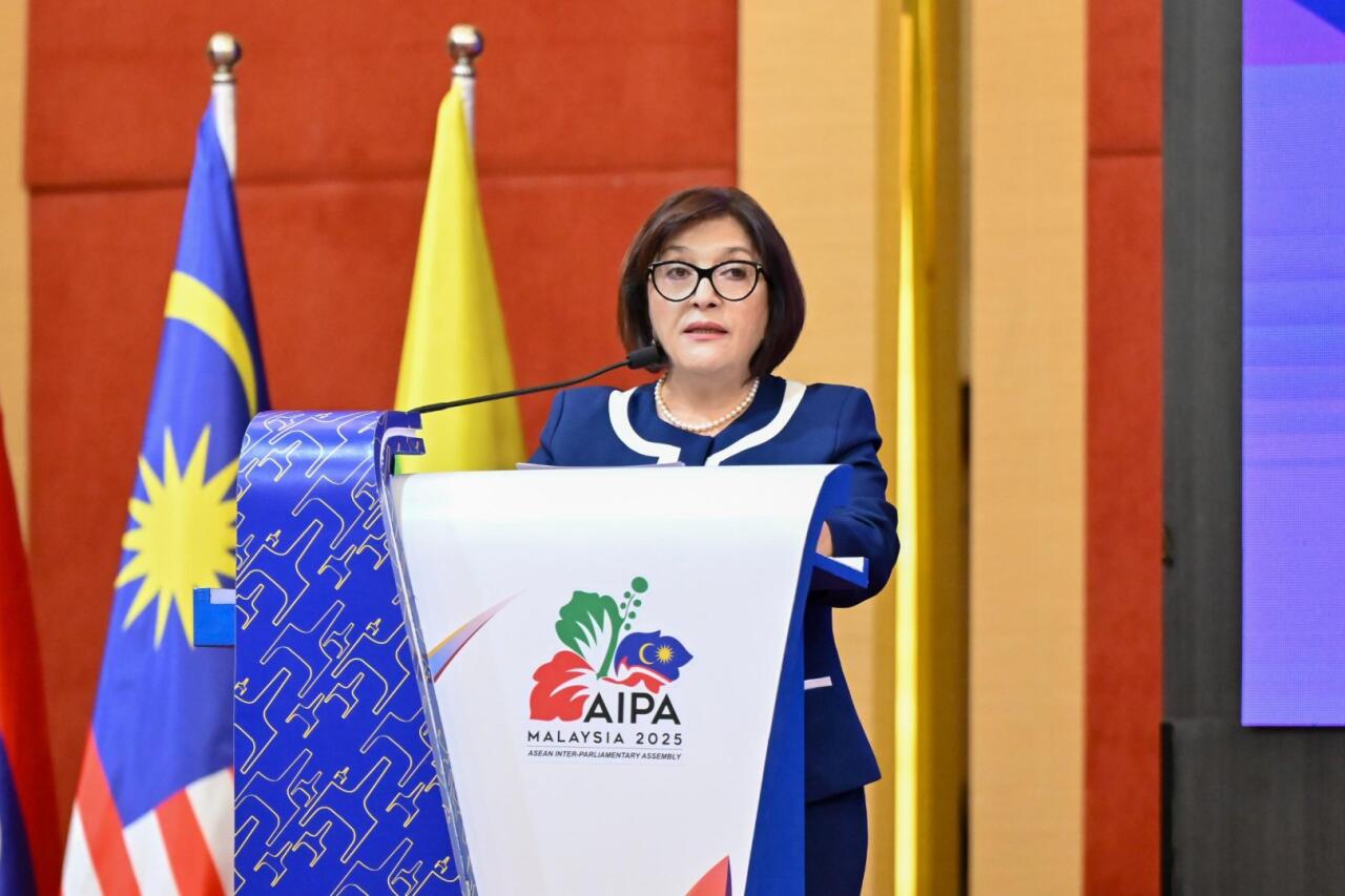 Milli Məclisin sədri Sahibə Qafarova Malayziyada AİPA-nın 2-ci Qadın Siyasi Liderlər Forumunda çıxış edib