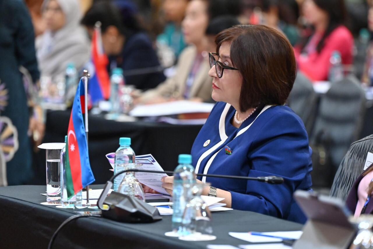 Milli Məclisin sədri Sahibə Qafarova Malayziyada AİPA-nın 2-ci Qadın Siyasi Liderlər Forumunda çıxış edib