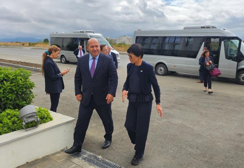 Avropa İttifaqının (Aİ) genişlənmə siyasəti üzrə komissarı Marta Kos Ağdam şəhərinə səfər edib
