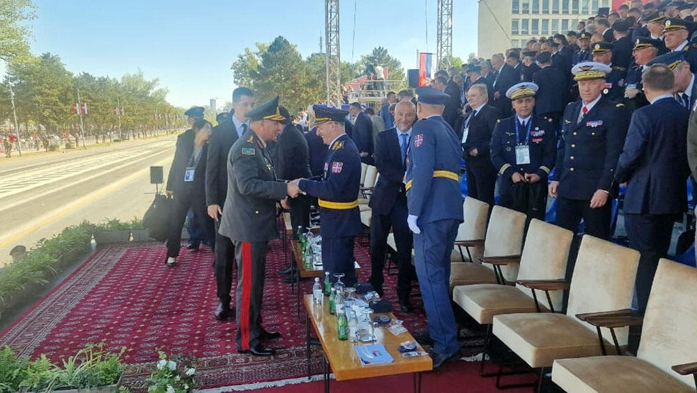 Начальник Генштаба Азербайджанской Армии принял участие в военном параде в Белграде