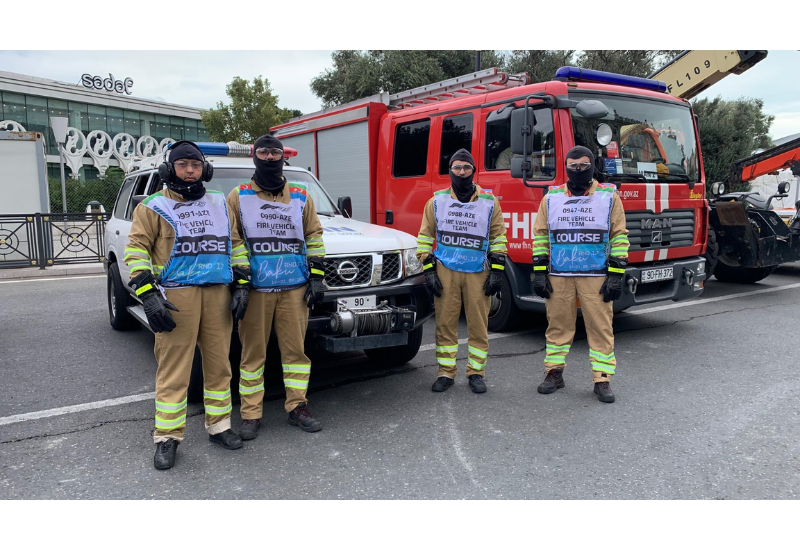 "Formula-1"də fövqəladə hallar üçün 38 xüsusi təyinatlı nəqliyyat vasitəsi cəlb olunub