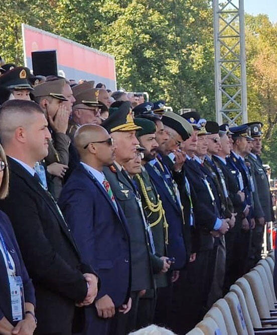 Начальник Генштаба Азербайджанской Армии принял участие в военном параде в Белграде