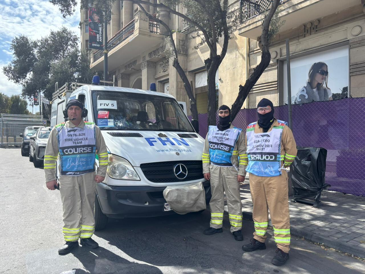 "Formula-1"də fövqəladə hallar üçün 38 xüsusi təyinatlı nəqliyyat vasitəsi cəlb olunub