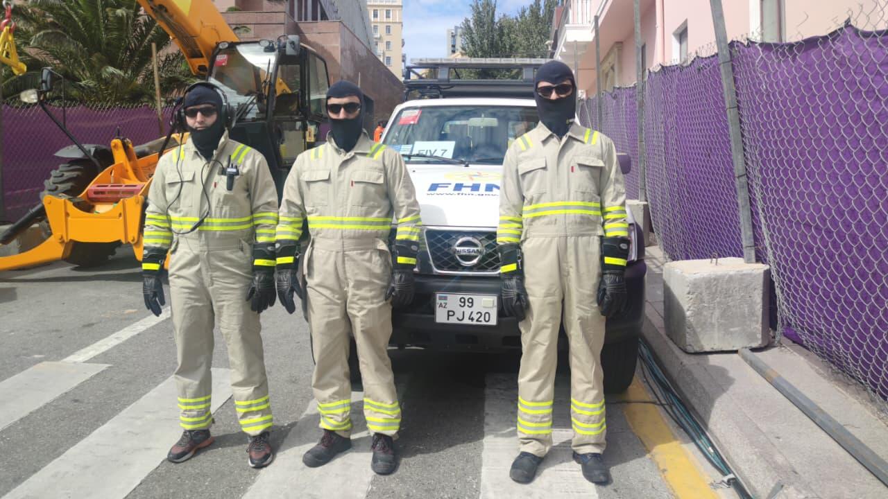 "Formula-1"də fövqəladə hallar üçün 38 xüsusi təyinatlı nəqliyyat vasitəsi cəlb olunub