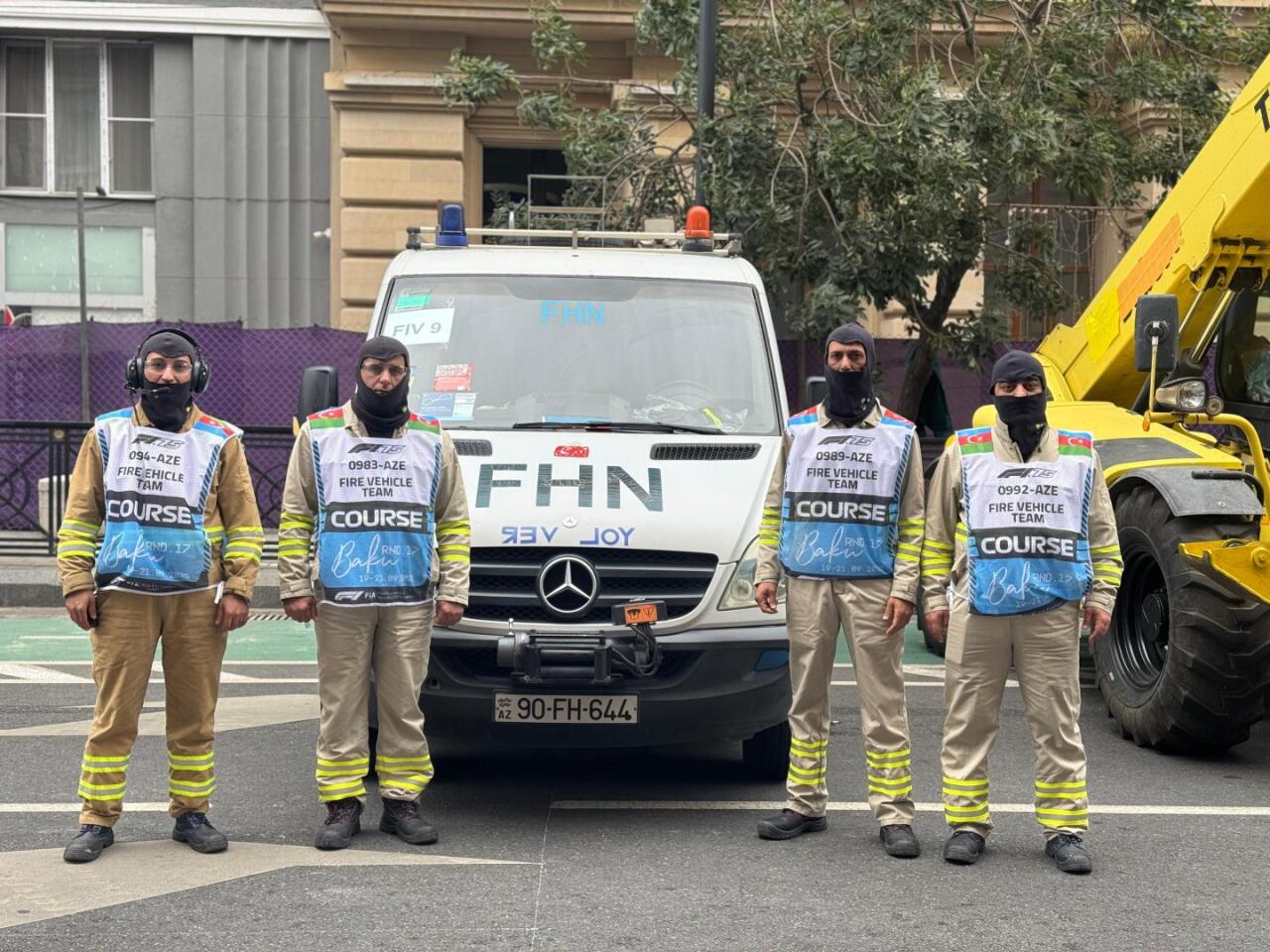 "Formula-1"də fövqəladə hallar üçün 38 xüsusi təyinatlı nəqliyyat vasitəsi cəlb olunub