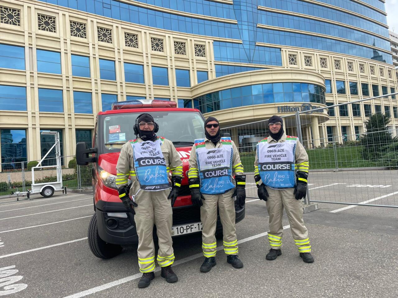 "Formula-1"də fövqəladə hallar üçün 38 xüsusi təyinatlı nəqliyyat vasitəsi cəlb olunub