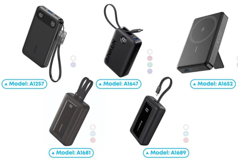 Anker отзовет в США более 400 тыс. пауэрбанков