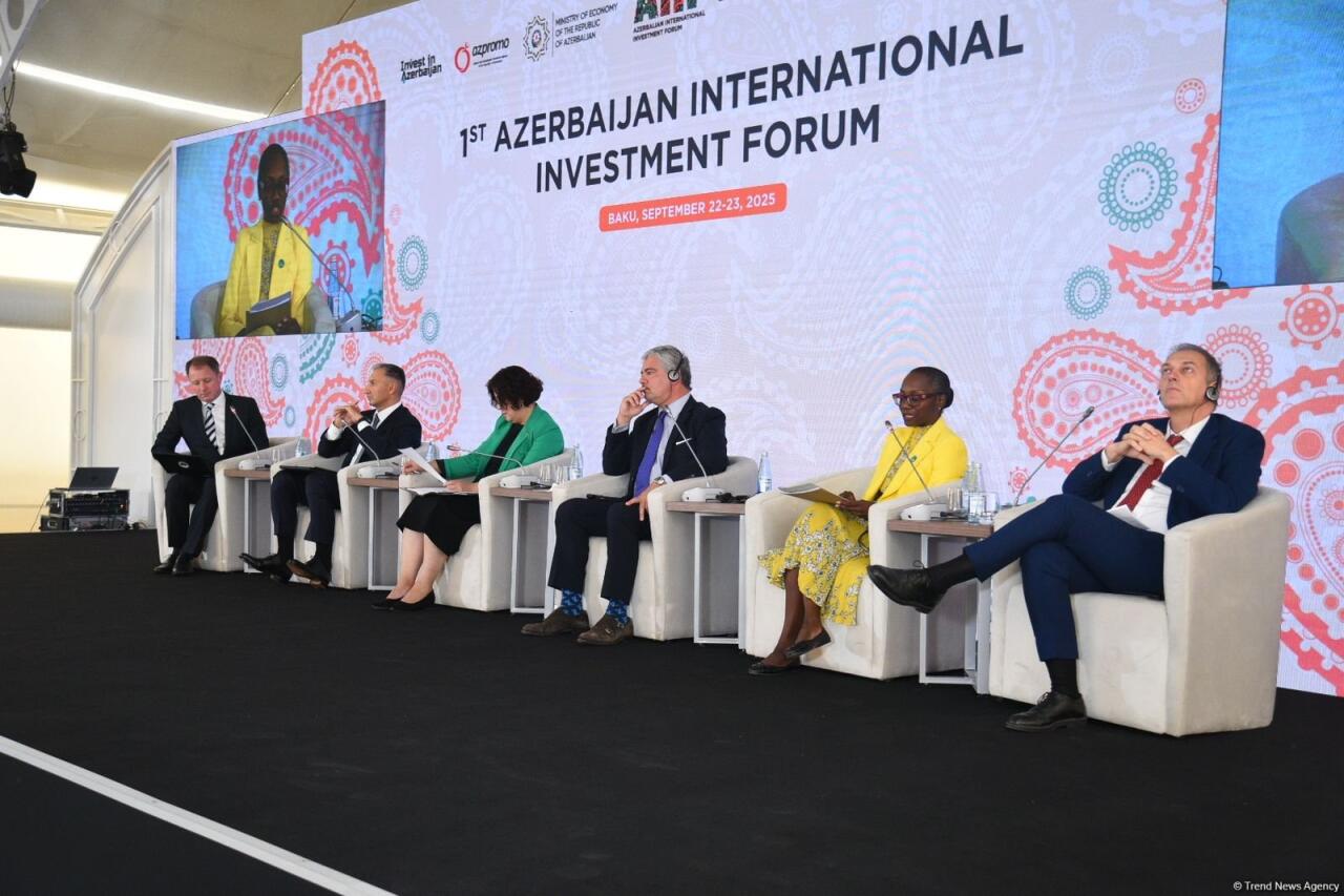 Bakıda 1-ci Azərbaycan Beynəlxalq İnvestisiya Forumu keçirilib