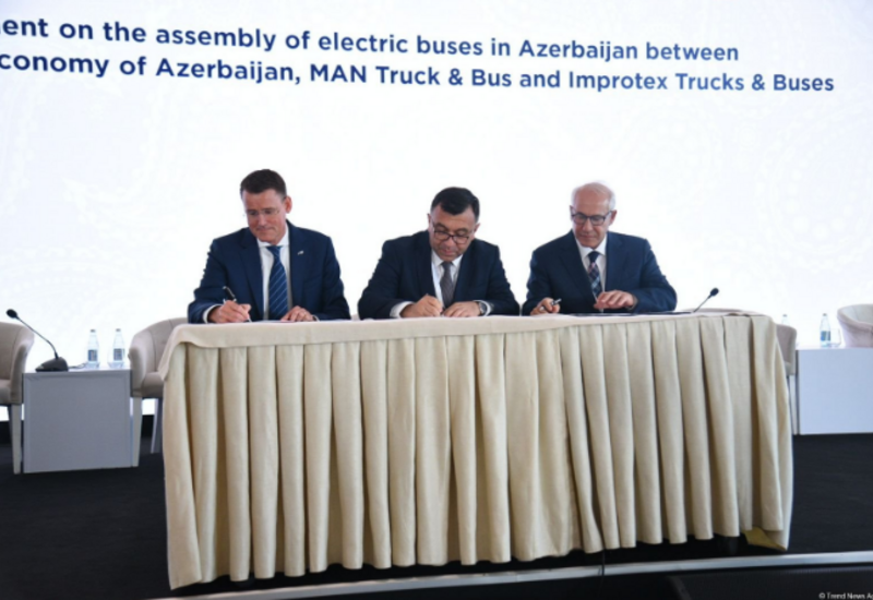 Azərbaycan elektrik avtobusların yığılması layihəsinə start verir