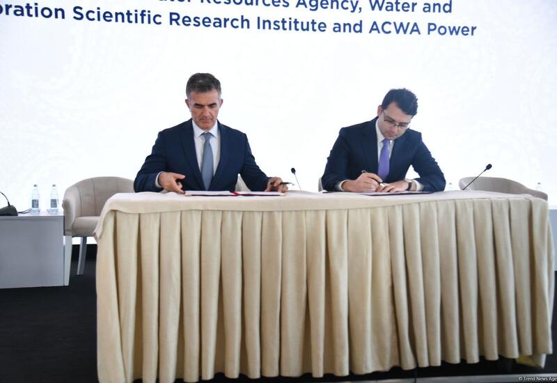 Азербайджанский институт мелиорации и ACWA Power подписали меморандум о сотрудничестве
