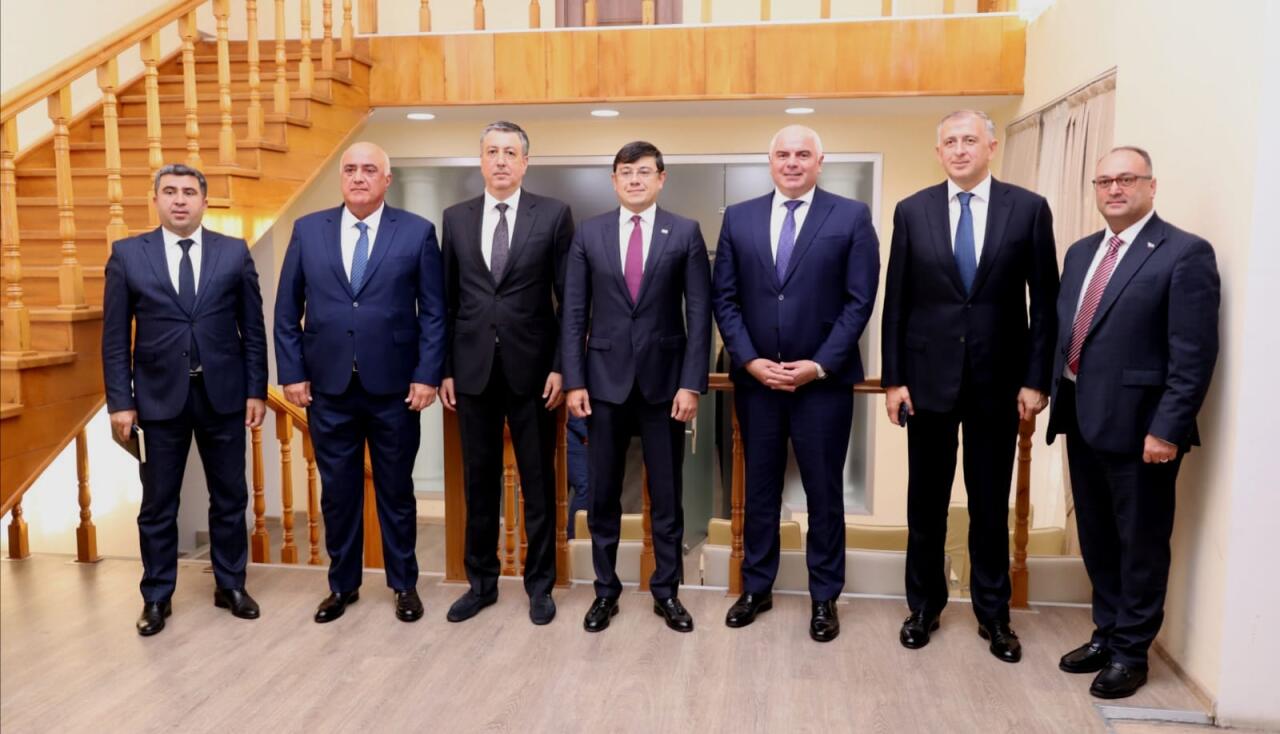 Министр спорта Грузии посетил Госкомитет Азербайджана по работе с диаспорой