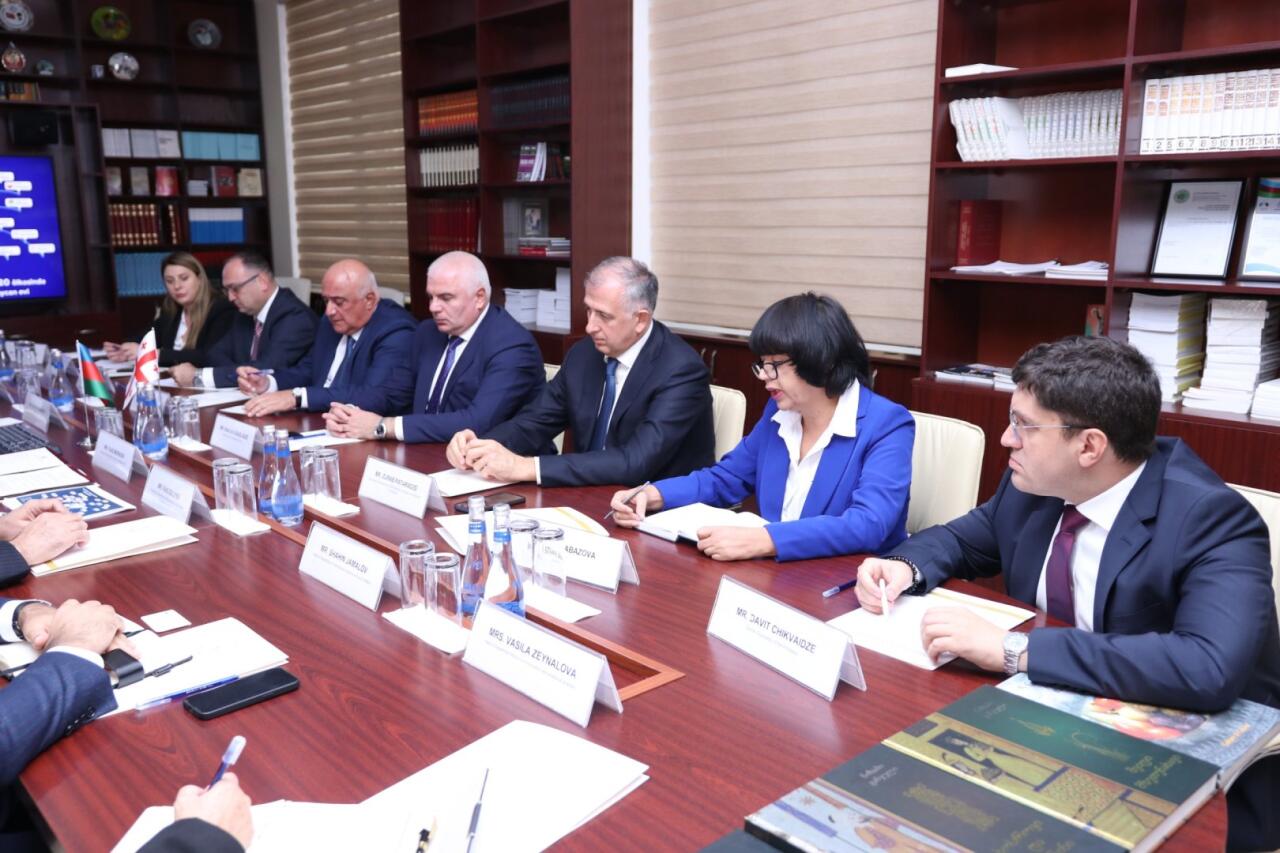 Министр спорта Грузии посетил Госкомитет Азербайджана по работе с диаспорой