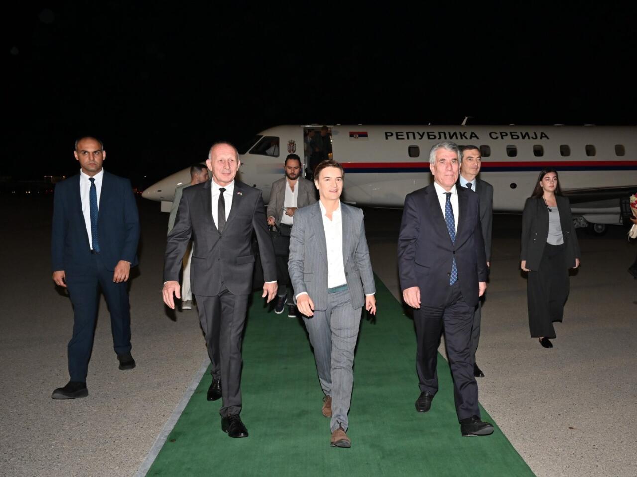 Serbiya Milli Assambleyasının sədri ölkəmizə səfərə gəlib