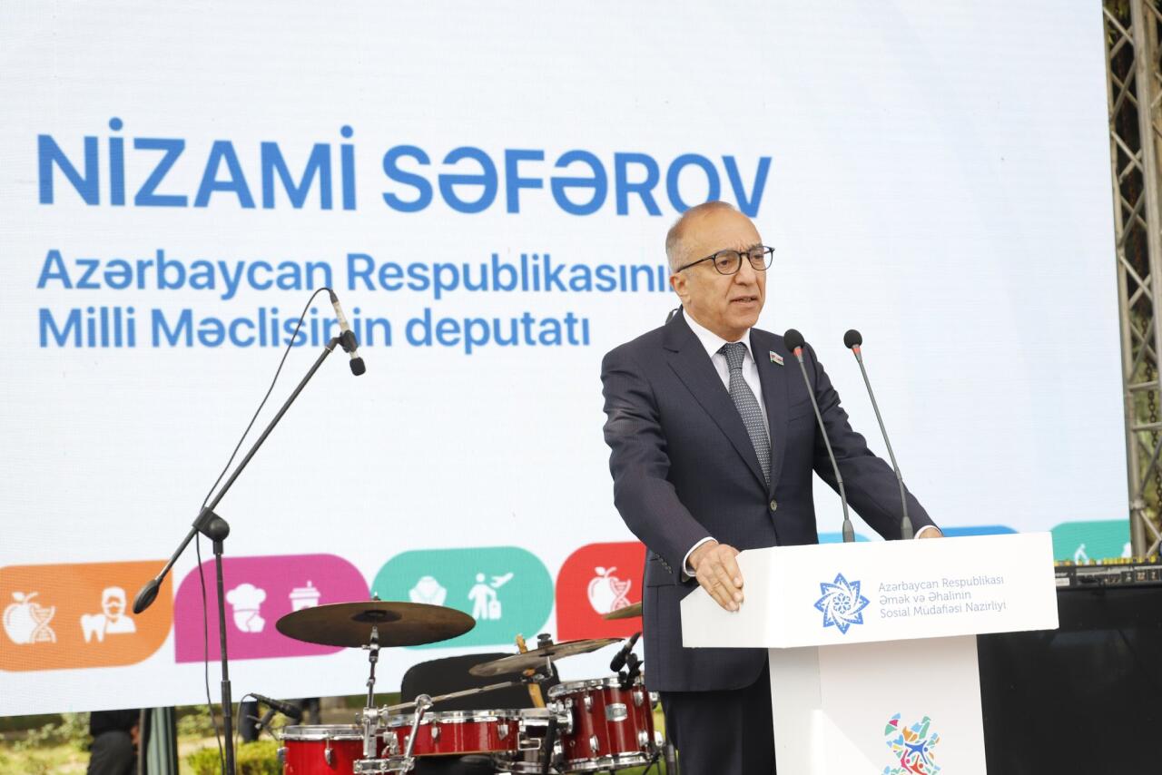 Nizami Səfərov PeşəFest adlı layihə çərçivəsində baş tutan tədbirdə iştirak edib