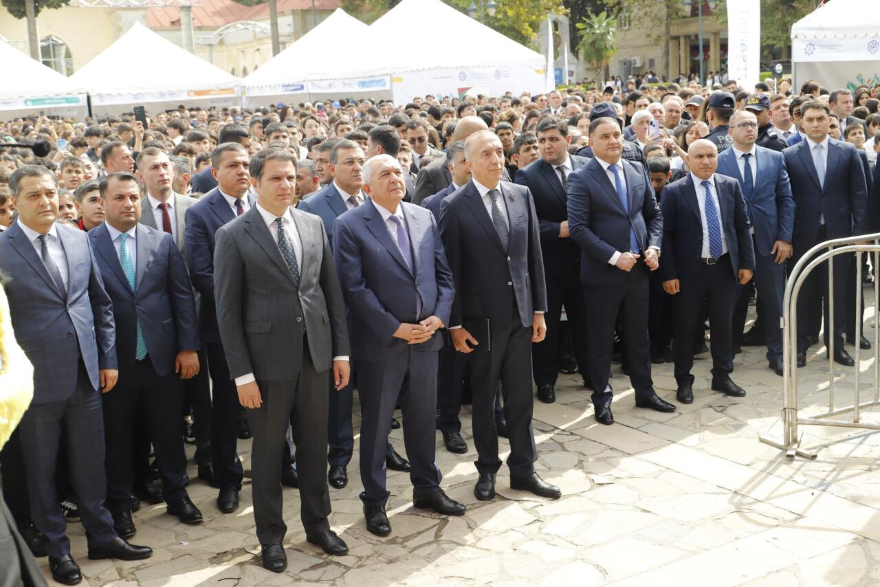 Nizami Səfərov PeşəFest adlı layihə çərçivəsində baş tutan tədbirdə iştirak edib