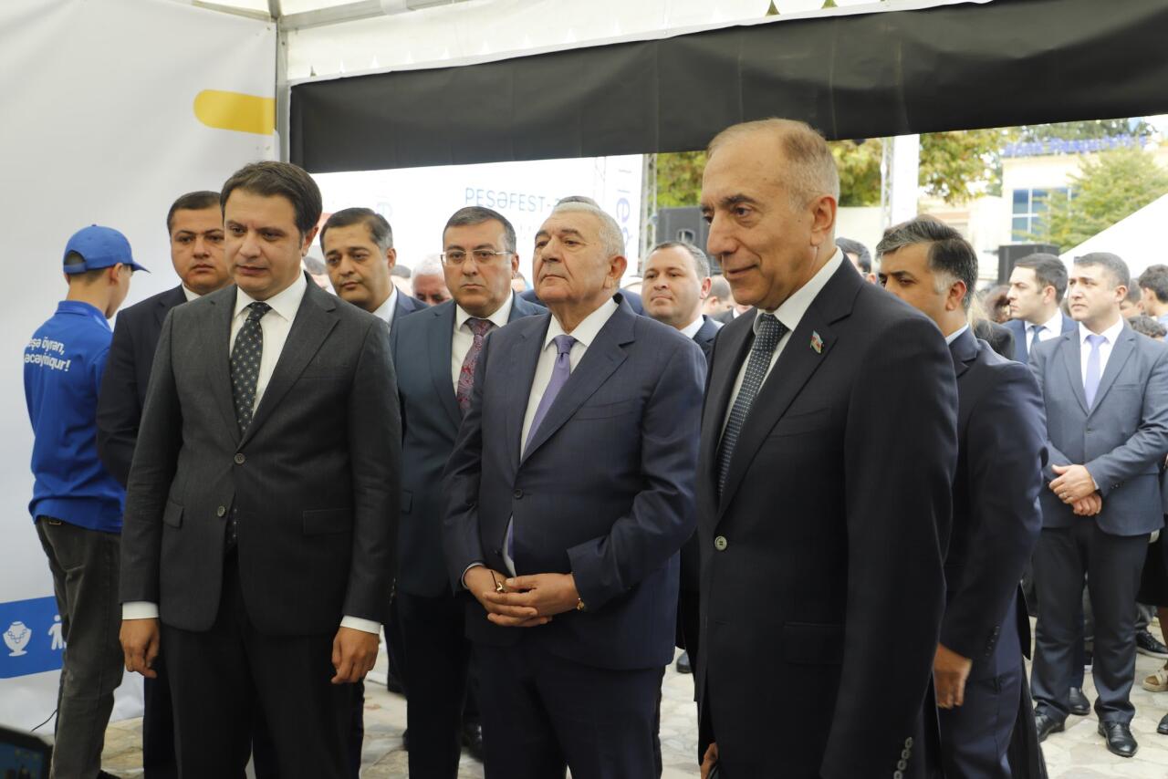 Nizami Səfərov PeşəFest adlı layihə çərçivəsində baş tutan tədbirdə iştirak edib
