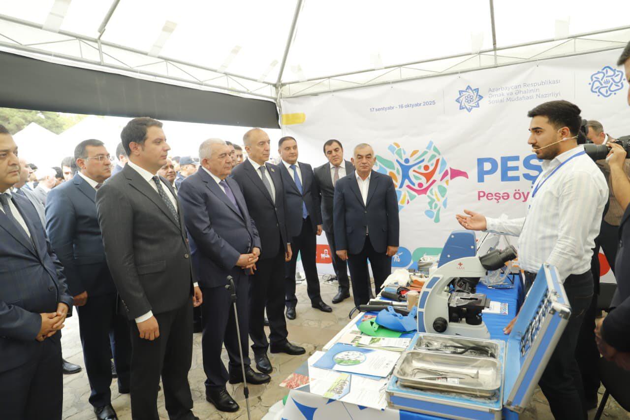 Nizami Səfərov PeşəFest adlı layihə çərçivəsində baş tutan tədbirdə iştirak edib