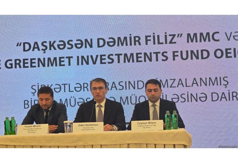«Azerbaijan Metal Company» станет важной частью инвестиционного портфеля Fonte GreenMet Investments Fund