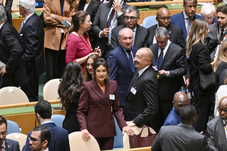 Prezident İlham Əliyev və birinci xanım Mehriban Əliyeva BMT Baş Assambleyasının 80-ci sessiyası çərçivəsində keçirilən yüksəksəviyyəli müzakirələrdə iştirak ediblər