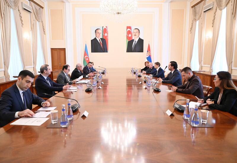 Али Асадов встретился с председателем Народной скупщины Сербии